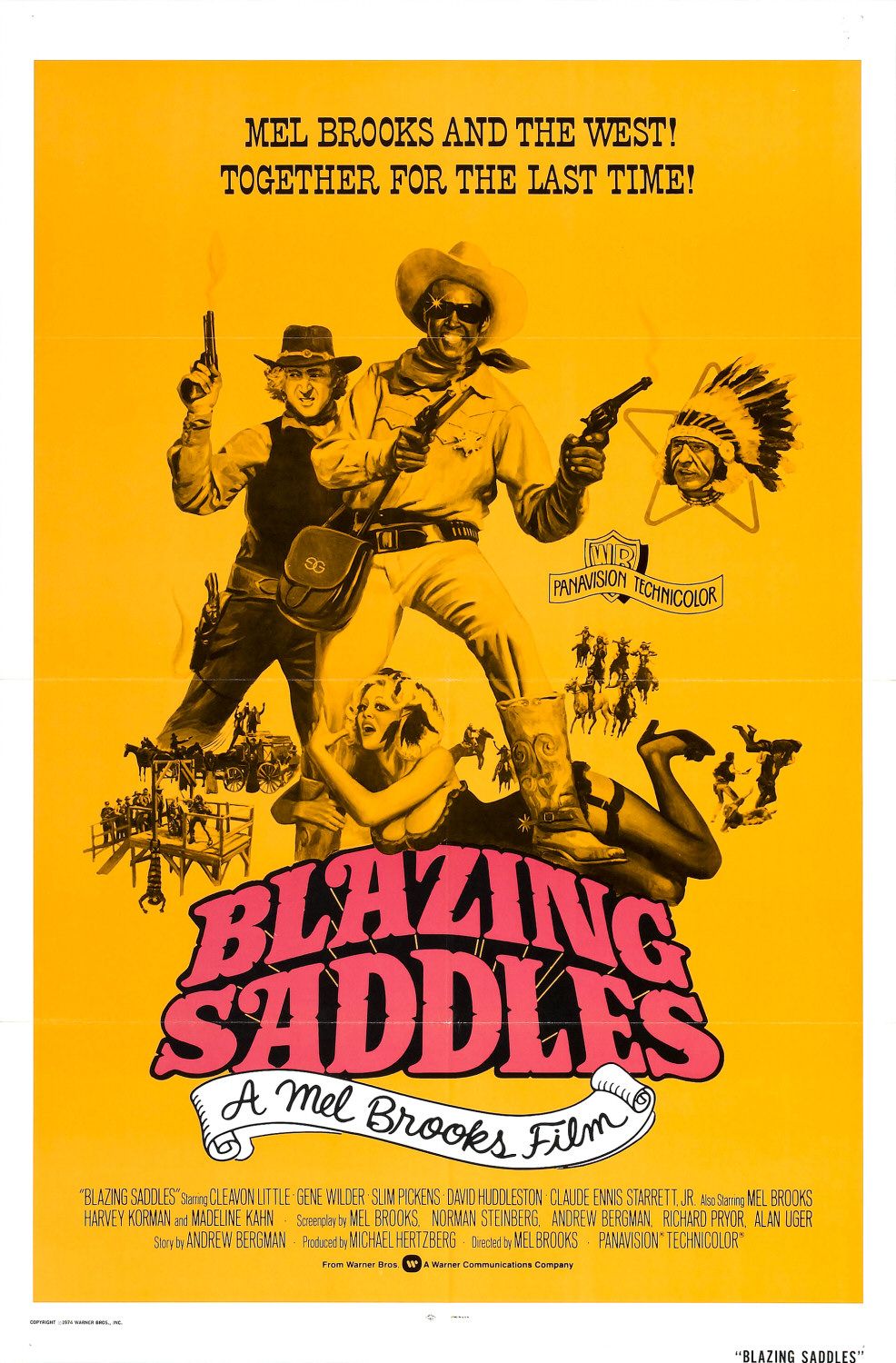 Blazing Saddles poster version 2