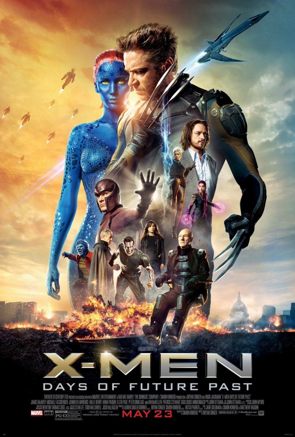 X Men Days of Future Past poster