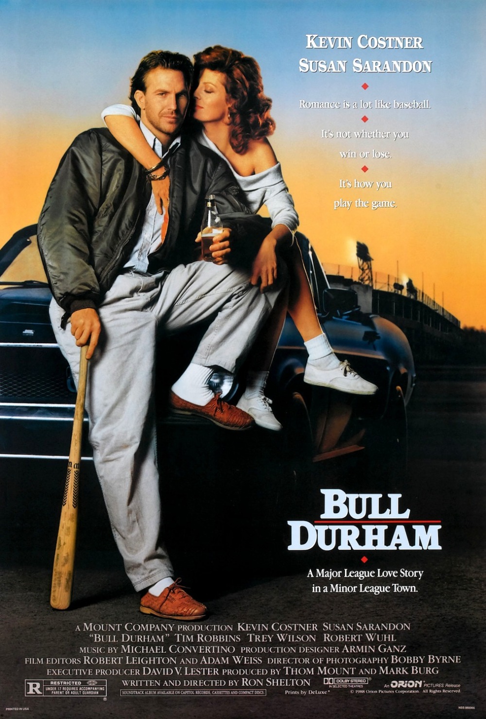 Bull Durham movie poster