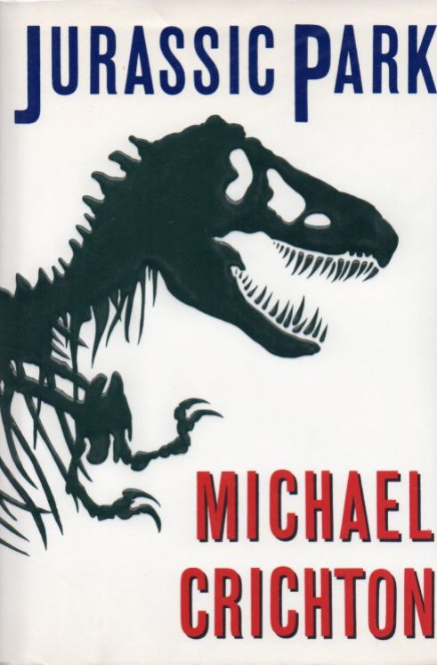 Jurassic Park book cover