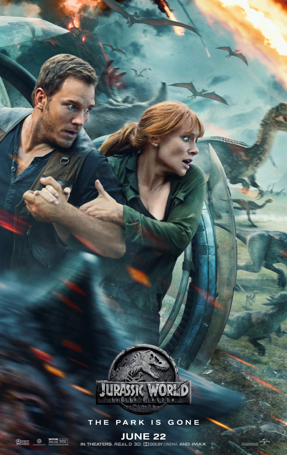 Jurassic World Fallen Kingdom movie poster