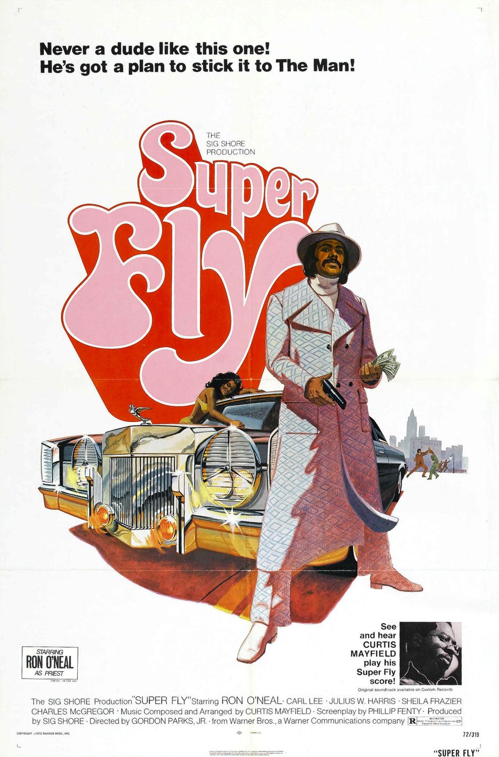 Super Fly 1972 poster