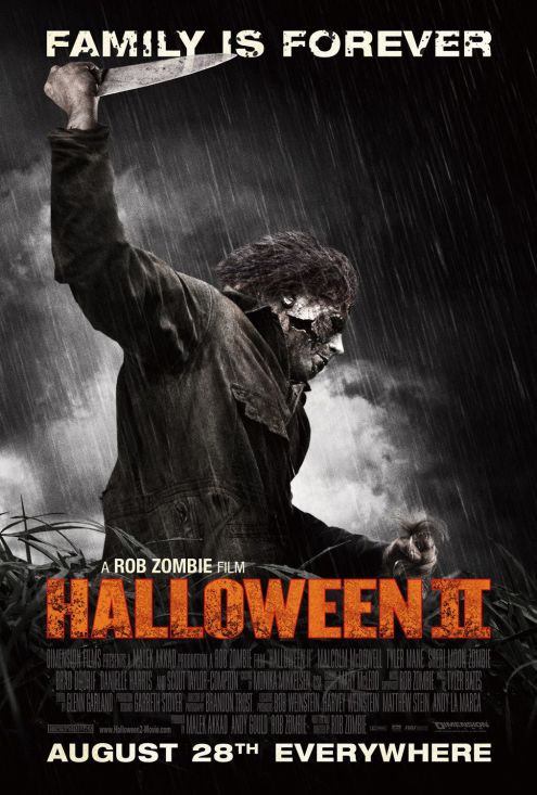 Rob Zombie Halloween II movie poster